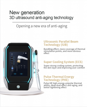 Portable Super LATI new 3D ultrasound anti-aging machine