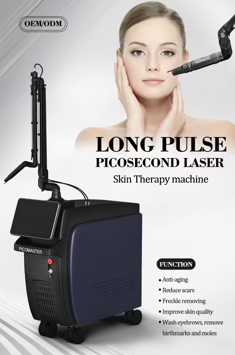 PICOMASTER 2 in 1 Pico laser+ long pulse 1064nm laser machine